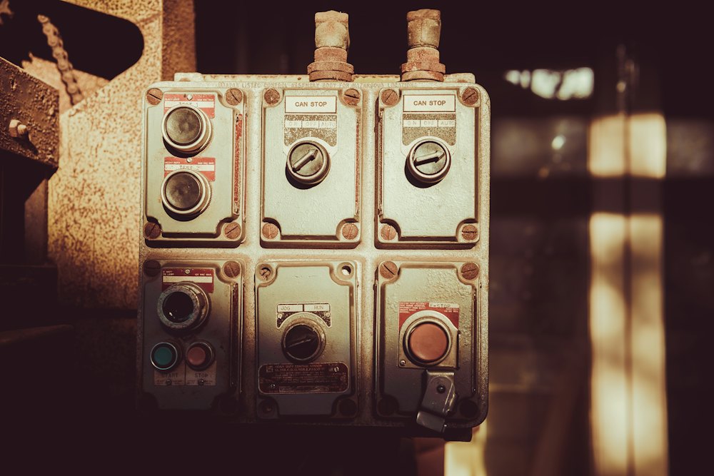 Wired industrial control cabinet